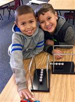 students smiling 